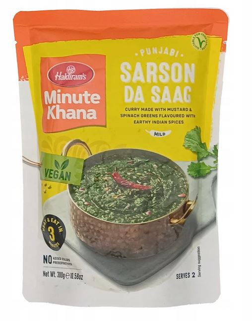 Haldiram sarson da saag 300g Ready-made food
