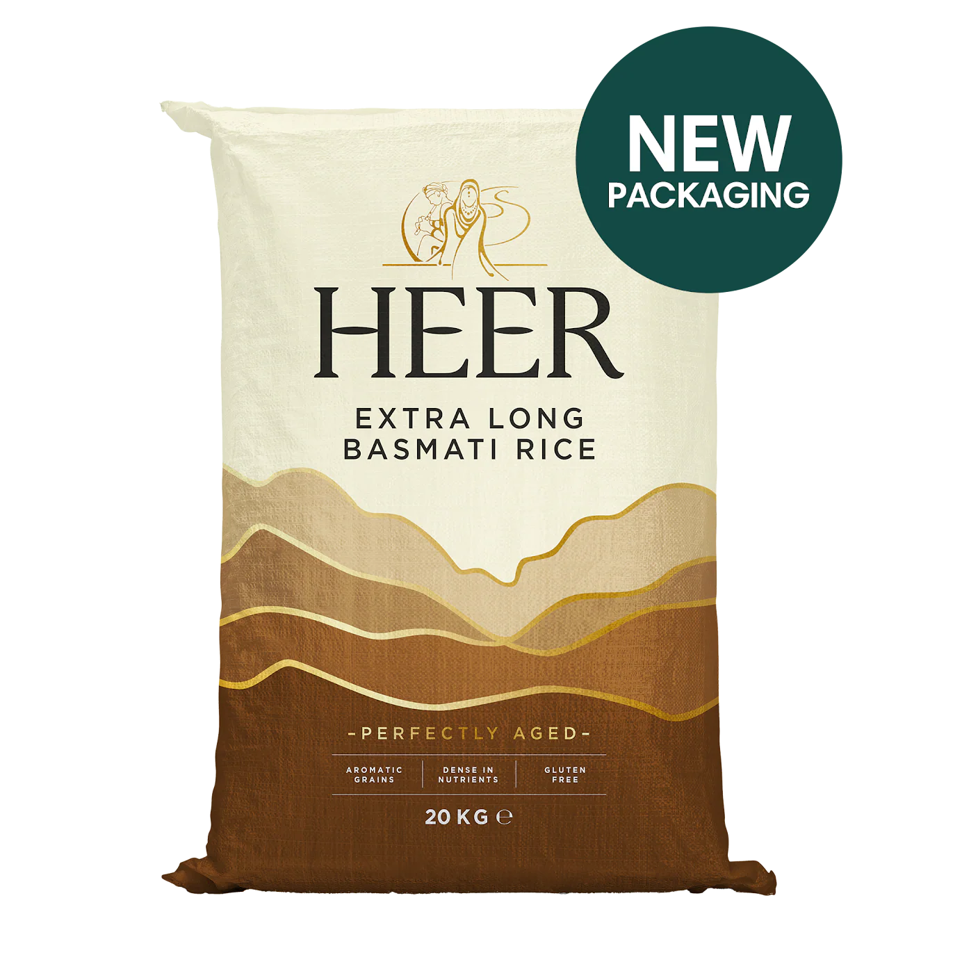 Heer Superior Basmati Reis extra Long 20KG