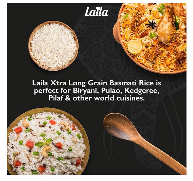 Laila Basmati Rice 5 kg