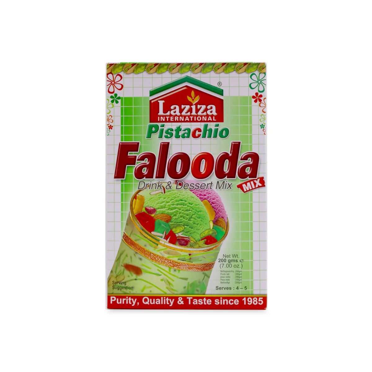 Falooda Pistachio Mix Lazzat 200G
