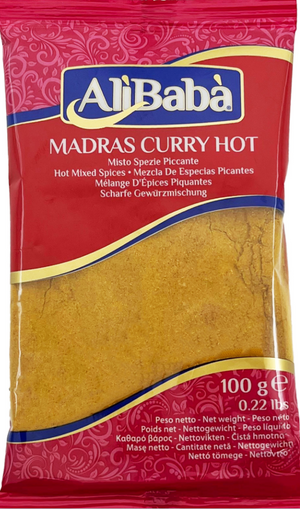Madras Curry hot 100g Ali Baba