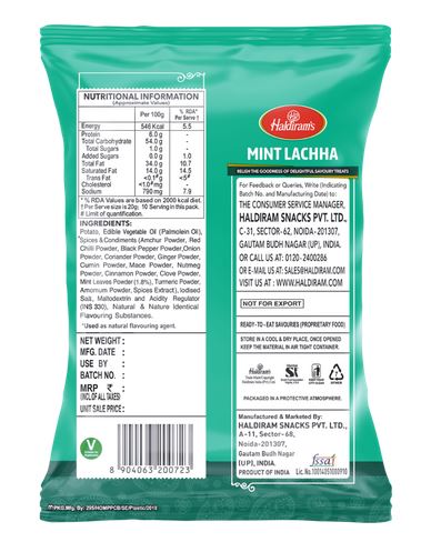 Haldiram mint lachha