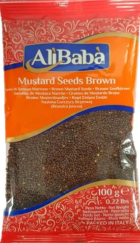 Mustard Seed Brown 100g Ali Baba