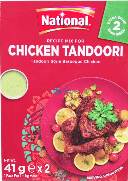 National Chicken tandoori 82g