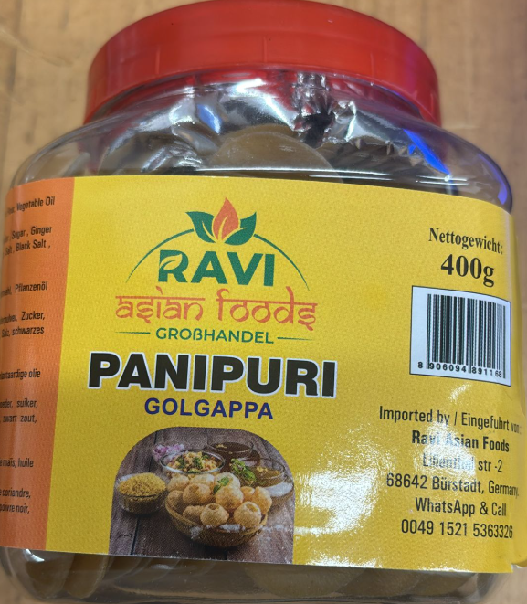 Ravi Pani Puri 400g