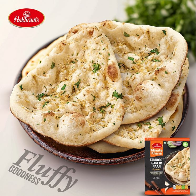 Haldiram tandoori garlic naan