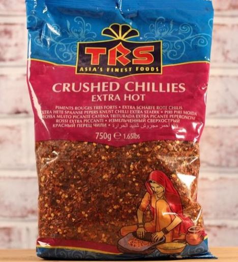 TRS Crushed chillies hot 750g