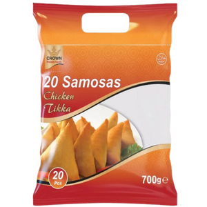 CROWN Samosa Chicken Tikka- 20 Pcs 700 gm