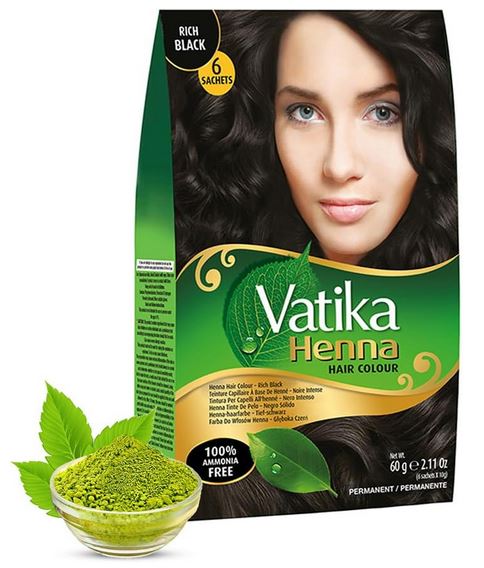 Vatika Rich Black Mehndi Powder 60g