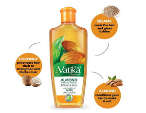 VATIKA ALMOND OIL 200ML