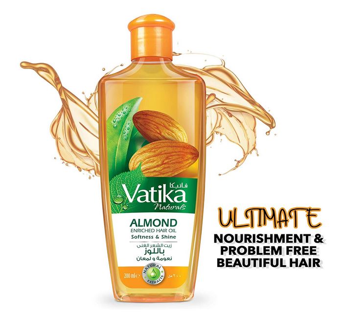 VATIKA ALMOND OIL 200ML