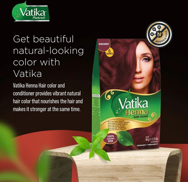 Vatika Burg Mehndi Powder 60g