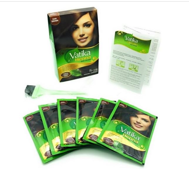 Vatika Dark Brown Mehndi Powder 60g