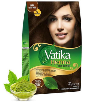 Vatika Dark Brown Mehndi Powder 60g