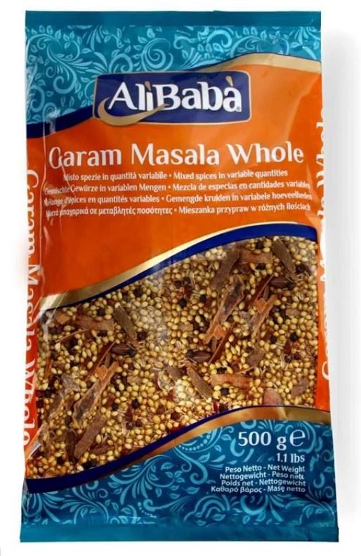 Ali Baba Garam Masala Whole 500g
