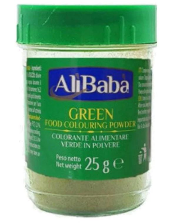 Ali Baba Green Food Colour 25g