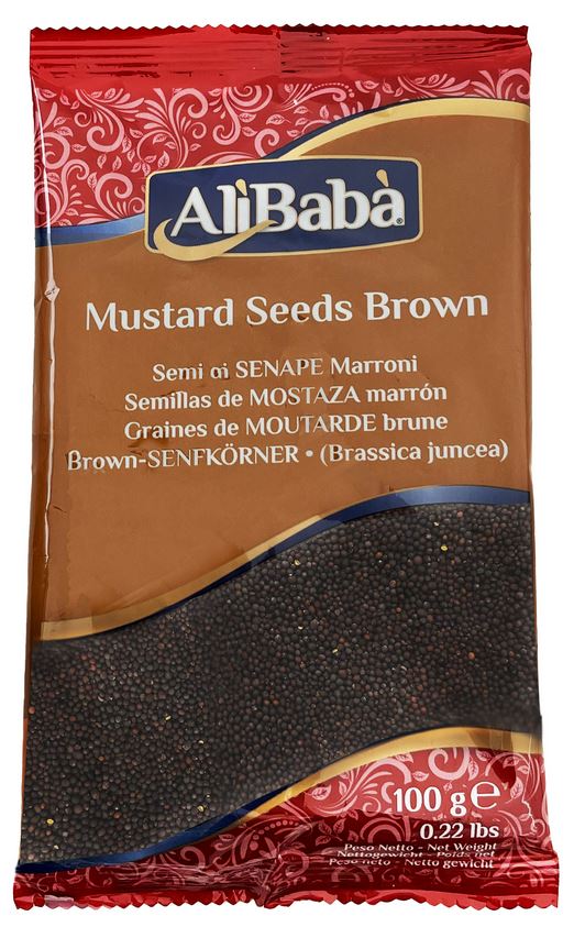 Mustard Seed Brown 100g AliBaba