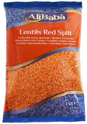 Ali Baba Red Split Lentils 1kg