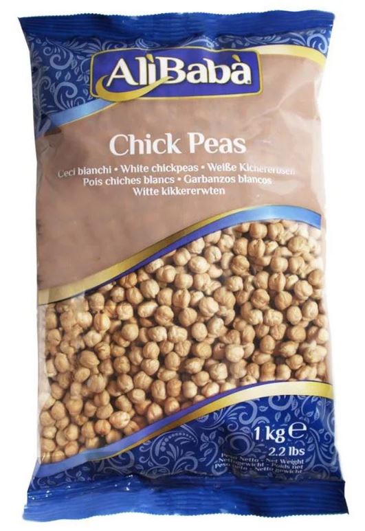 Ali Baba White Chick Peas 1kg