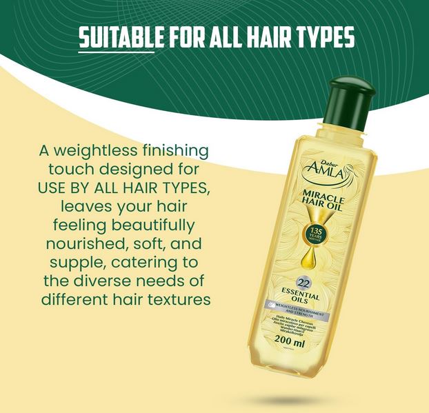 Dabur AMLA Miracle Hair Oil 200ml