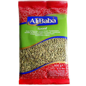 SOONF(FENNEL SEEDS) ALI BABA 100G