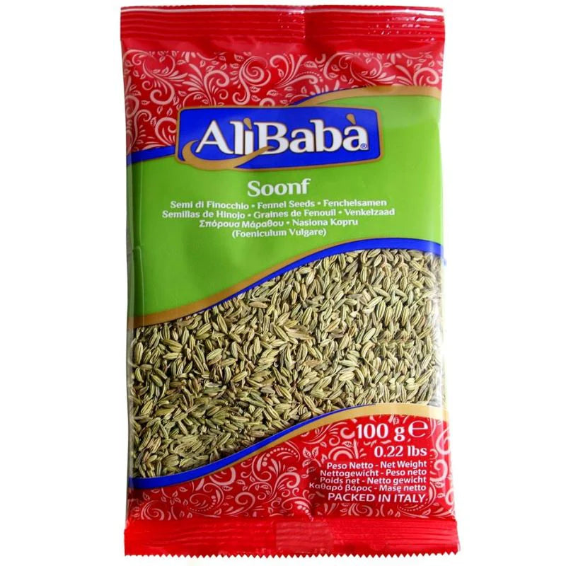 SOONF(FENNEL SEEDS) ALI BABA 100G