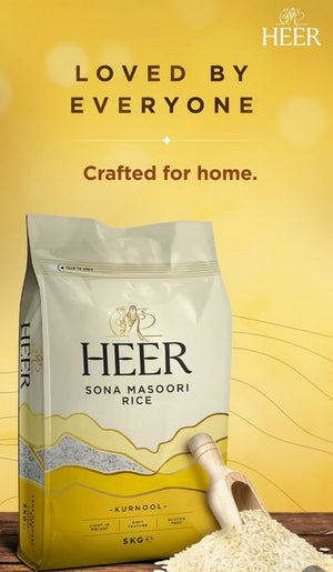 Heer Sona Masoori Rice 5kg