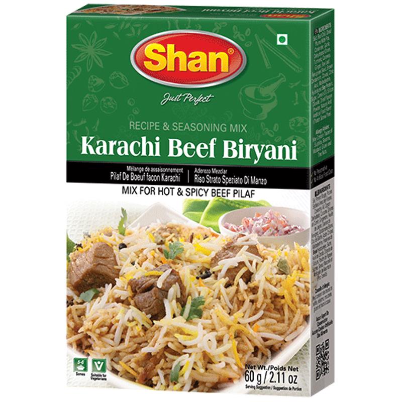 SHAN Karachi Beef Biryani Masala 60G