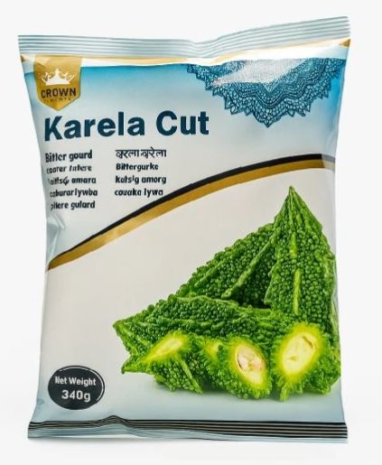 Crown Karela cut 340g