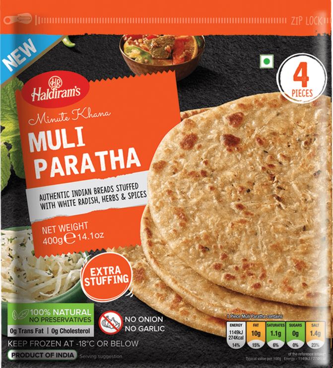 Haldiram muli paratha