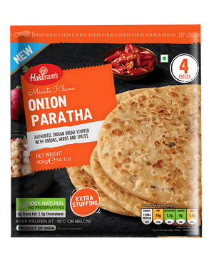Haldiram onion paratha