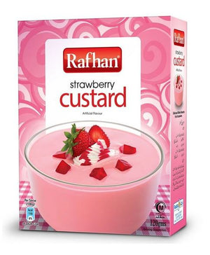 Rafhan Strawberry Custard 275g