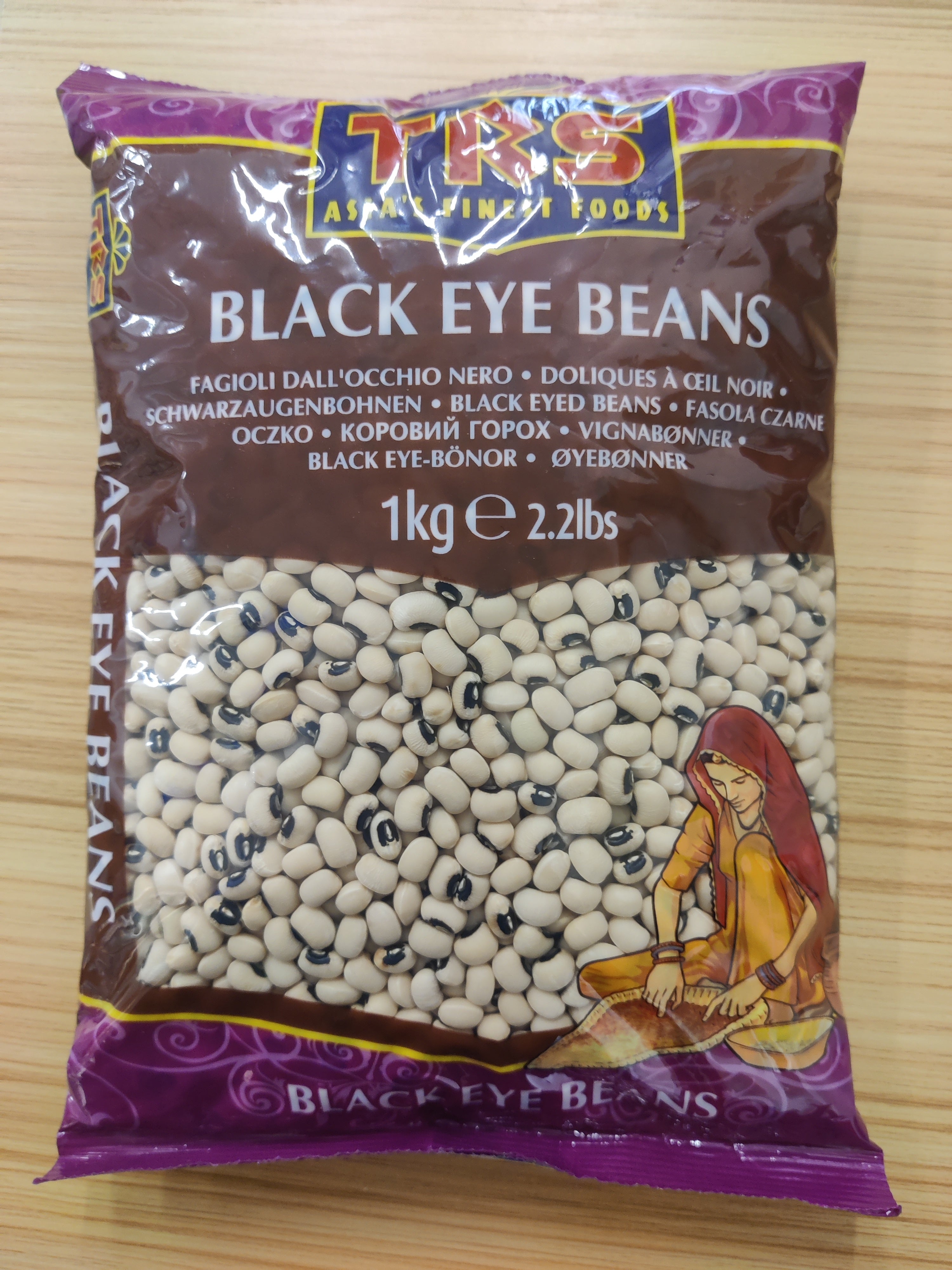 TRS Black Eyed Beans 1kg