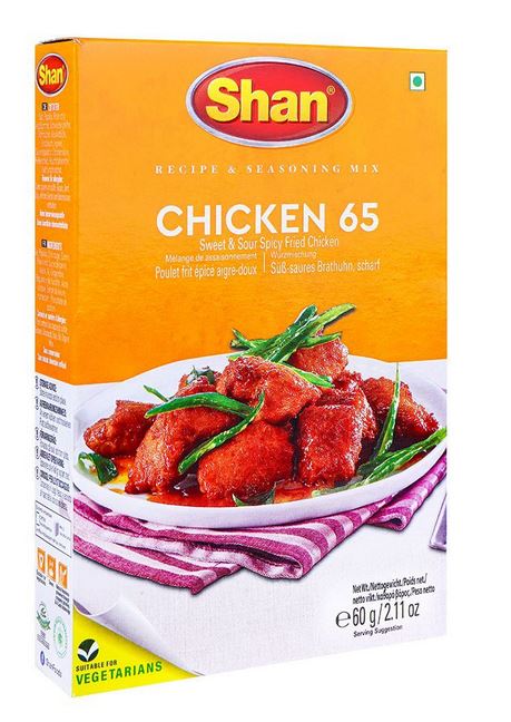 Shan Chicken 65  Masala