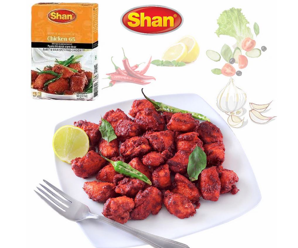Shan Chicken 65  Masala