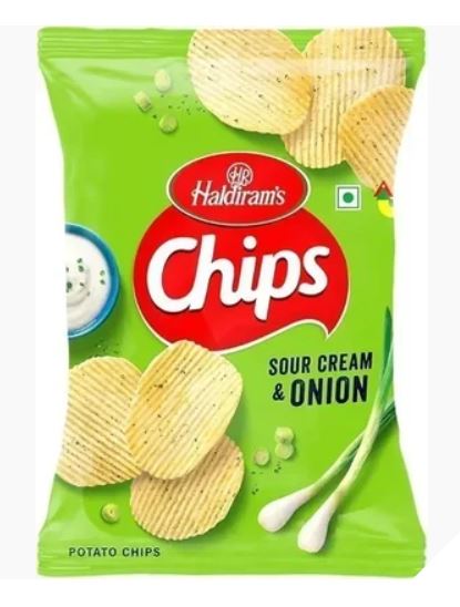 Chips sour cream onion 120g