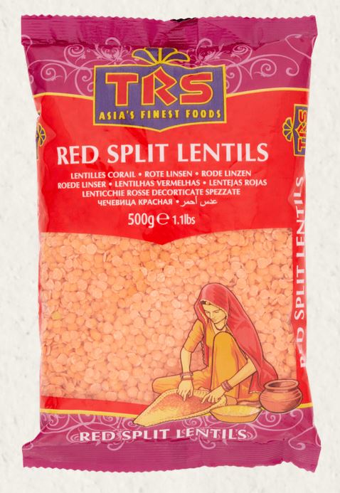 TRS Red Split Lentils 500g