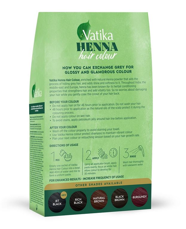 Vatika Henna Dark Brown